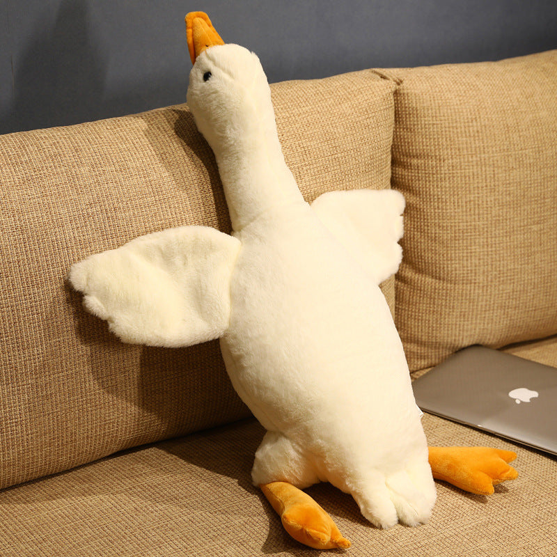 Big White Goose Doll Pillow Children's Plush Toys