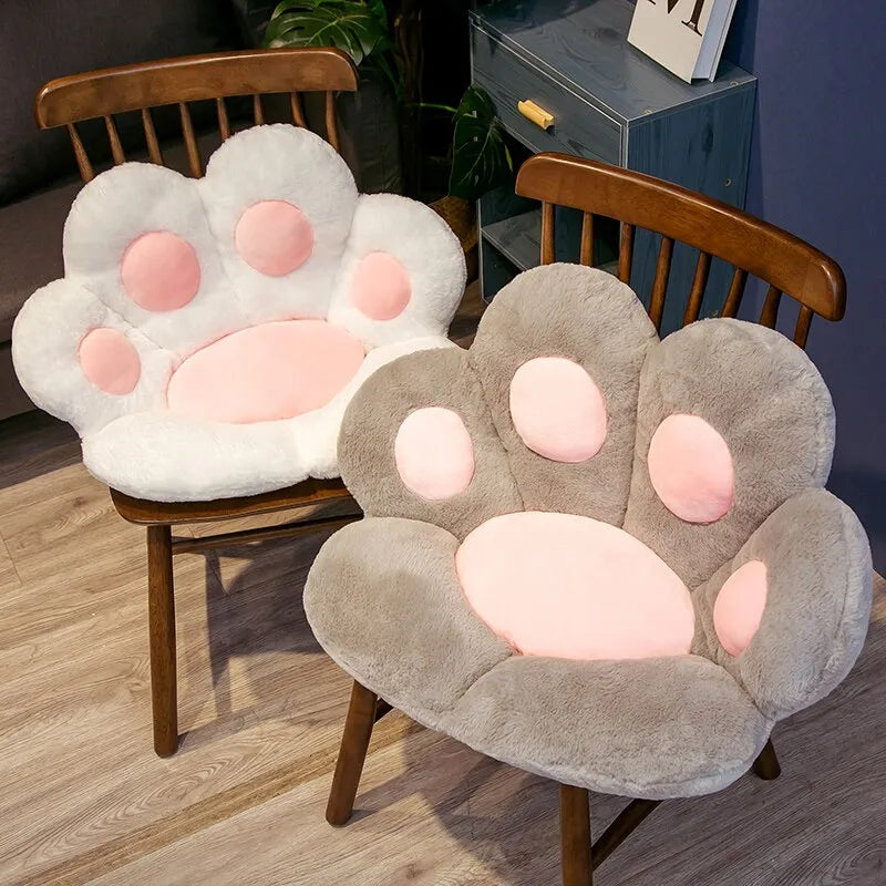 Kawaii Cat Paw Plush Toys Cute Soft Stuffed Floor Cushion