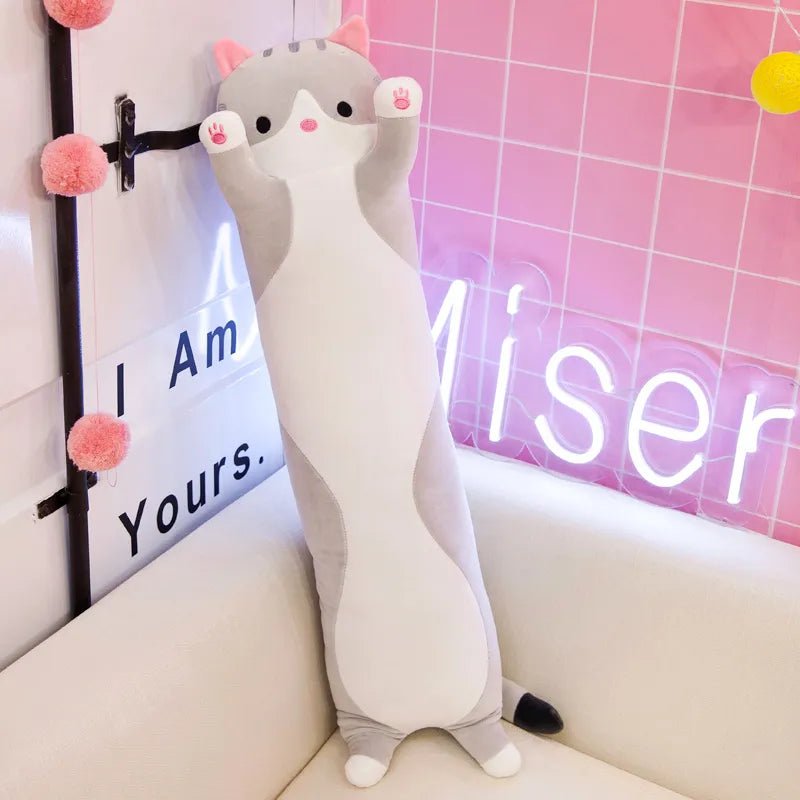 Cute Soft Long Cat Plush Toy