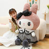 Big Size Kuromi Melody Cinnamoroll Plush Toy Girl's Room Decoration Xmas Gift