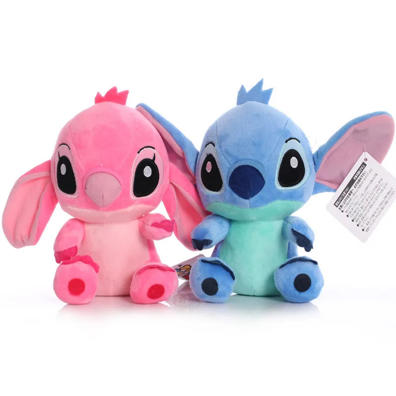 Blue Pink Cartoon Stitch Plush Toy Christmas Gifts for Kids