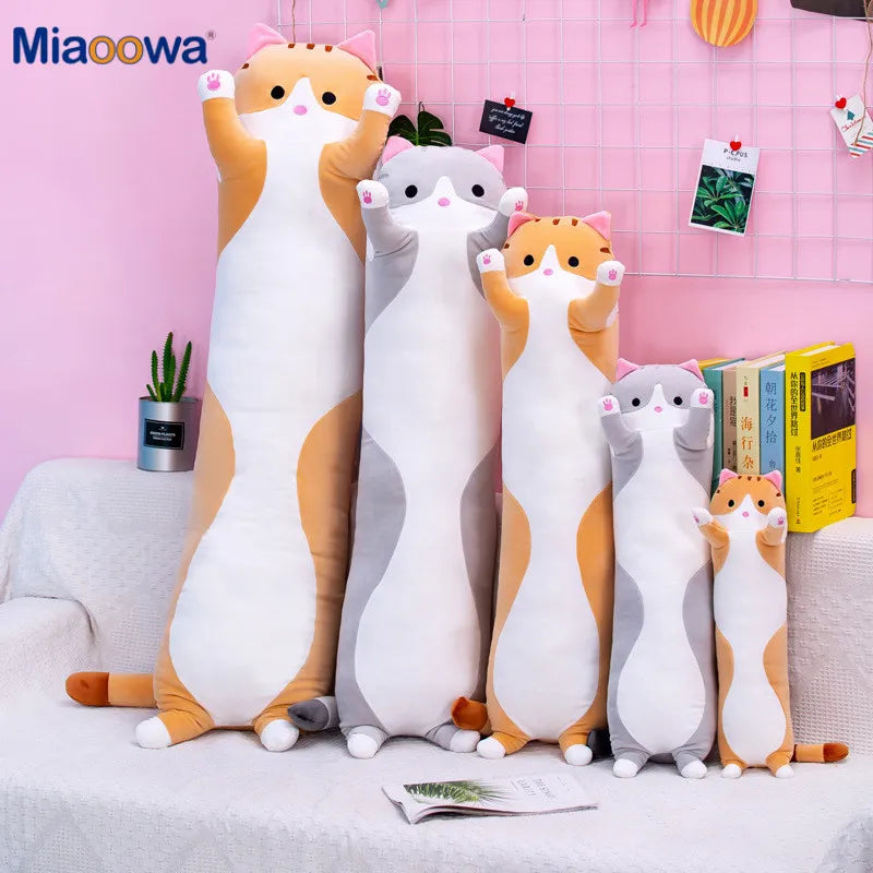 Cute Soft Long Cat Plush Toy