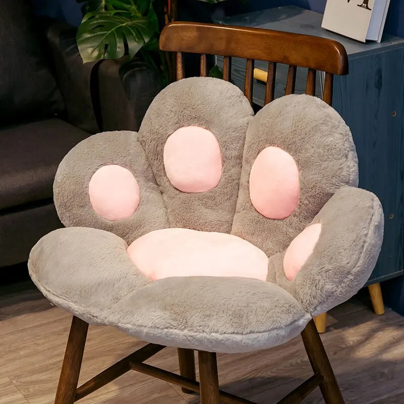 Kawaii Cat Paw Plush Toys Cute Soft Stuffed Floor Cushion