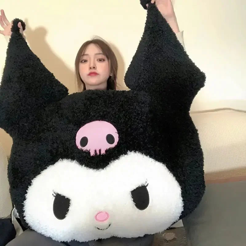 Oversized Kuromi Melody Sanrio Plush Pillow Cushion