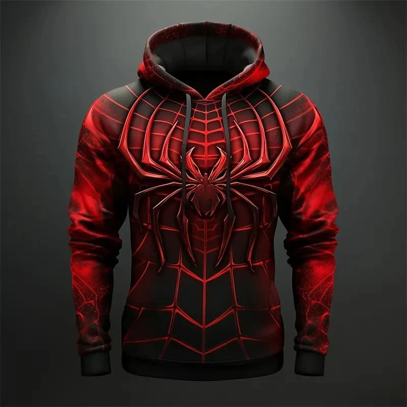 🕷️Spiderman 3D Print Hoodie 